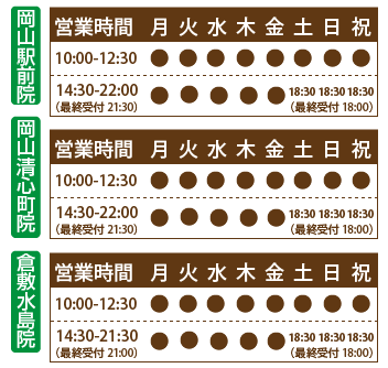 営業日カレンダー